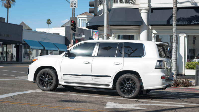 Lexus LX570 Supercharged, from the Middle East of course